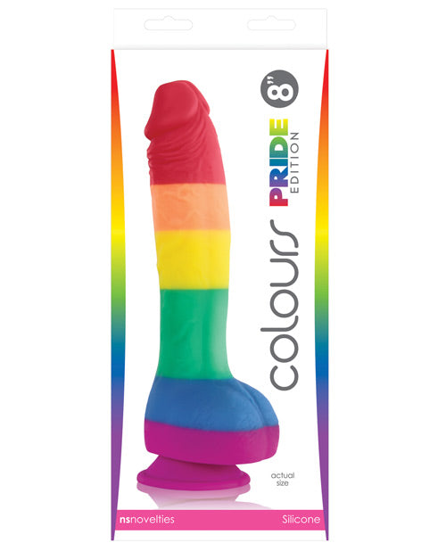 Colours Colours Pride Edition 8" Dong w/Suction Cup - Image 2