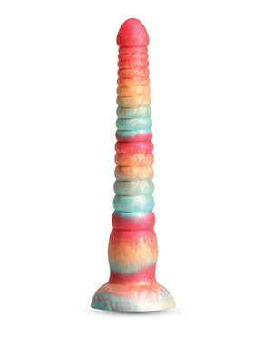 Colours Colours Stacked 9" Dildo - Red/Gold - Image 2
