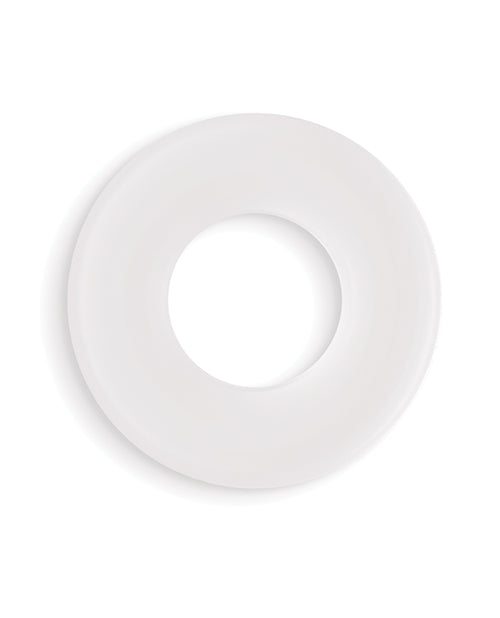Firefly Firefly Glow in the Dark Bubble Cock Ring - Large, White - Image 2