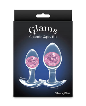 Cosmic Glams Cosmic Glams 2 pc Plug Kit - Pink