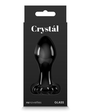 Crystal Crystal Flower Butt Plug - Black - Image 2