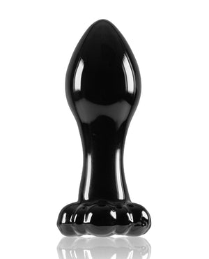 Crystal Crystal Flower Butt Plug - Black - Image 3
