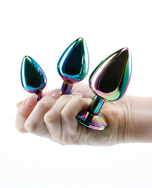Rear Assets Rear Assets Rainbow Gem Anal Trainer Kit - Multi Color - Image 2