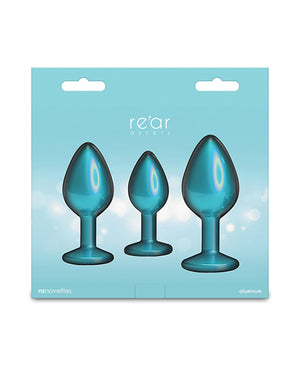 Rear Assets 3 pc Trainer Kit w/Teal Gem - Iridescent Teal - Image 4