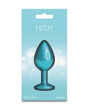 Rear Assets Medium w/Teal Gem - Iridescent Teal - Image 4