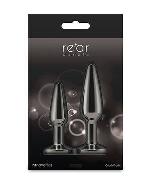 Rear Assets Rear Assets Tapered Trainer Kit Gunmetal - Black - Image 4