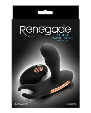 Renegade Renegade Sphinx Warming Prostate Massager - Black - Image 3