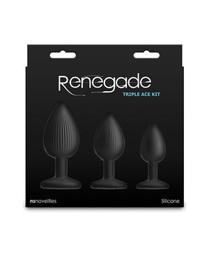 Renegade Renegade Triple Ace Anal Kit - Black - Image 4