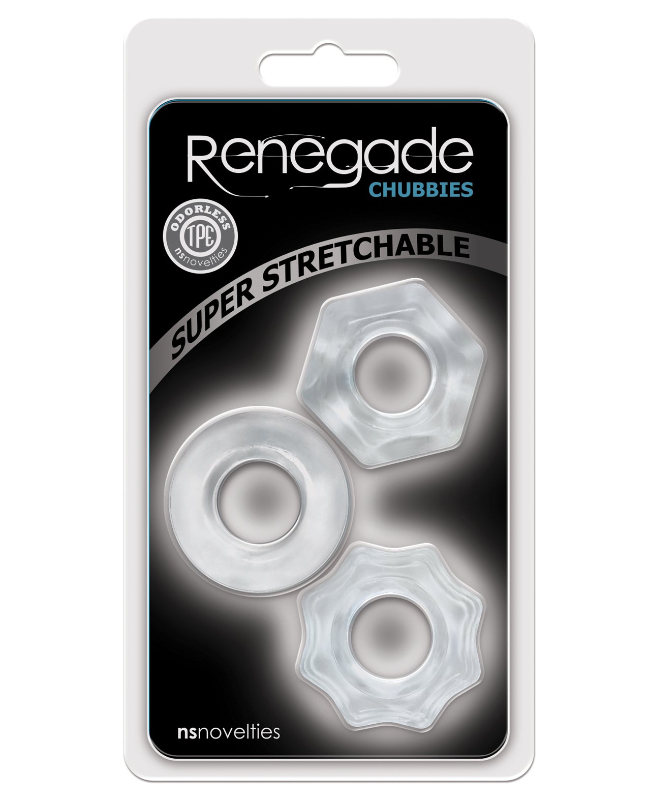 Renegade Renegade Chubbies 3 pack - Clear