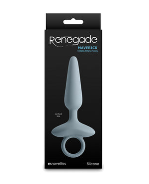 Renegade Renegade Maverick Vibrating Anal Plug - Gray