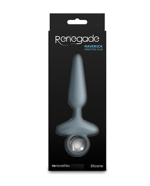 Renegade Renegade Maverick Vibrating Anal Plug - Gray - Image 4