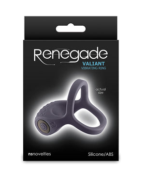 Renegade Renegade Valiant Vibrating Cock Ring - Gray