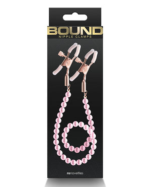 Bound Bound DC1 Nipple Clamps - Pink