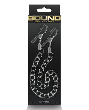 Bound Bound DC2 Nipple Clamps - Gunmetal