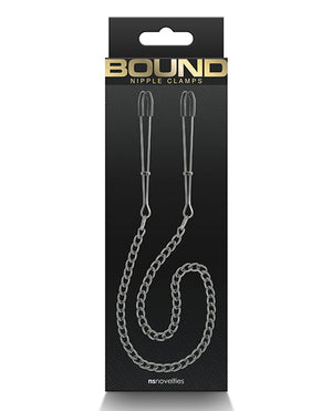 Bound Bound DC3 Nipple Clamps - Gunmetal