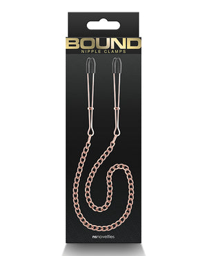 Bound Bound DC3 Nipple Clamps - Rose Gold