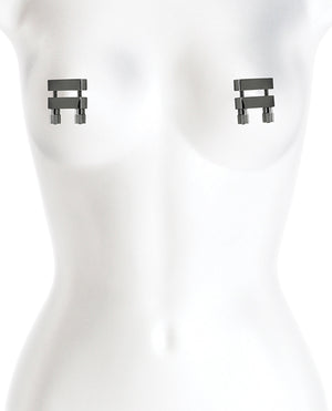 Bound Bound V1 Nipple Clamps - Gunmetal - Image 3