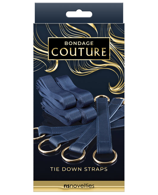 Bondage Couture Bondage Couture Tie Down Straps - Blue - Image 2