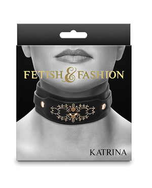 Fetish &amp; Fashion Fetish &amp; Fashion Katrina Collar - Black - Image 2