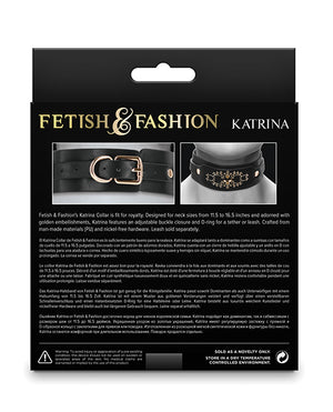 Fetish &amp; Fashion Fetish &amp; Fashion Katrina Collar - Black - Image 3