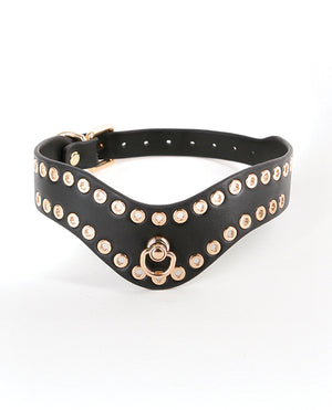 Fetish &amp; Fashion Fetish &amp; Fashion Kali Collar - Black - Image 3