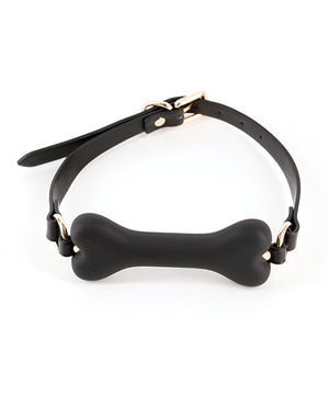 Fetish &amp; Fashion Fetish &amp; Fashion Roseanne Ball Gag - Black - Image 2