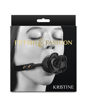 Fetish &amp; Fashion Fetish &amp; Fashion Kristine Ball Gag - Black