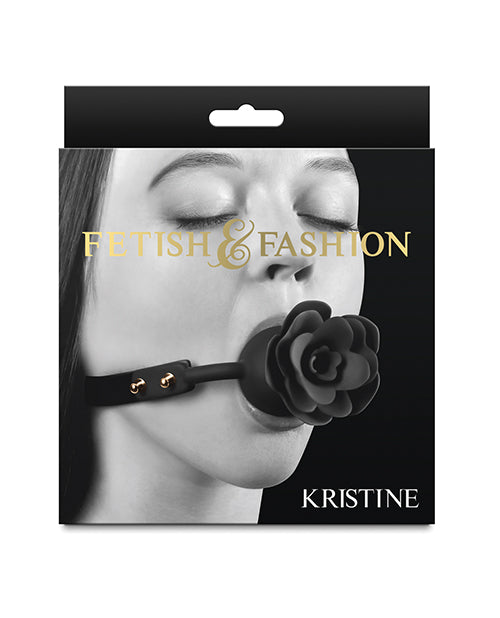 Fetish &amp; Fashion Fetish &amp; Fashion Kristine Ball Gag - Black