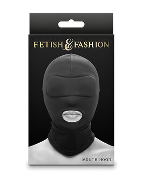Fetish &amp; Fashion Fetish &amp; Fashion Mouth Hood - Black - Image 2