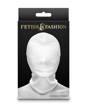 Fetish &amp; Fashion Fetish &amp; Fashion Closed Hood - White - Image 2