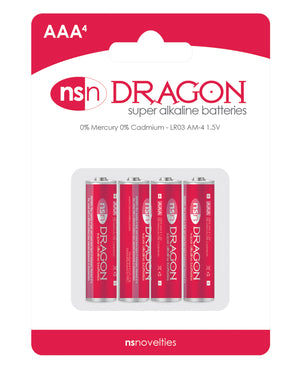 Dragon Dragon Alkaline Batteries - AAA Pack of 4 - Image 2