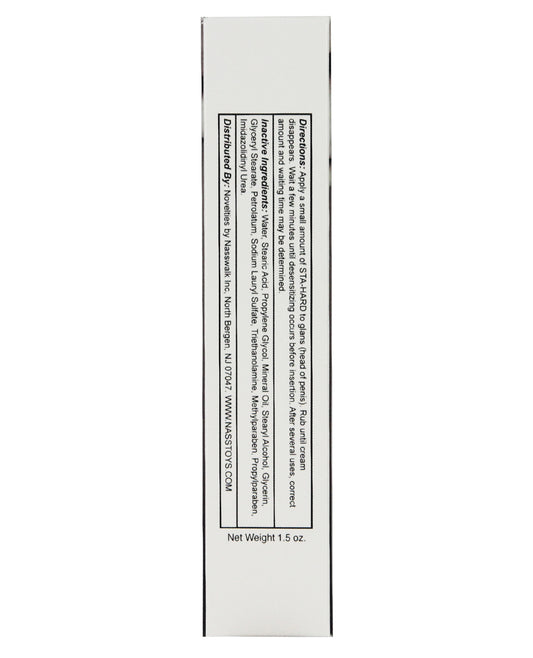 Nasstoys Original Sta-Hard Cream - 1.5 oz - Image 2