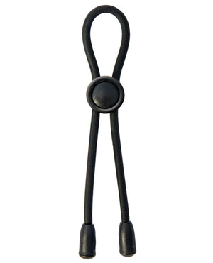 Mack Tuff Mack Tuff Adjustable Silicone Cock Tie - Black - Image 2