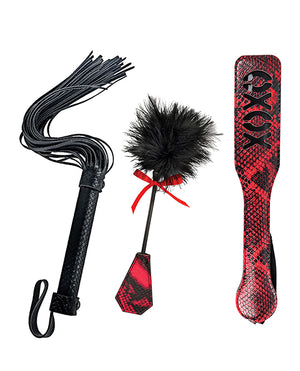 Nasstoys Lovers Kits Whip, Tickle &amp; Paddle - Image 3