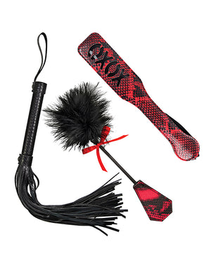 Nasstoys Lovers Kits Whip, Tickle &amp; Paddle - Image 4