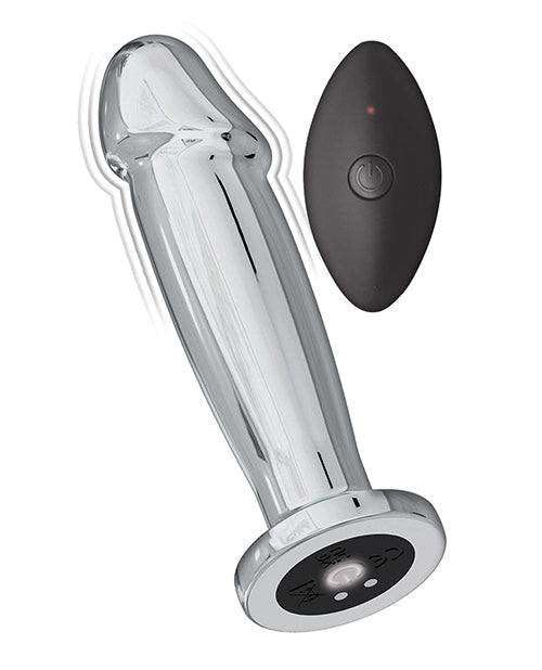 Nasstoys Ass-sation Remote Vibrating Metal Anal Ecstasy - Silver - Image 2