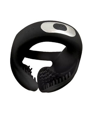 Nasstoys Cockpower Scrotum Hugger Cock Ring - Black - Image 2