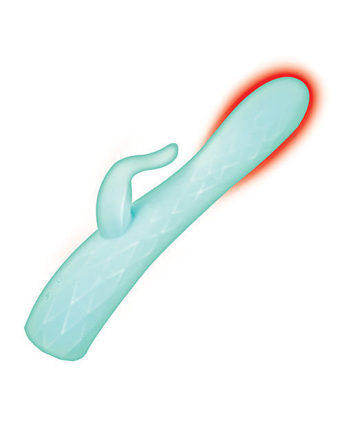Goddess Goddess Heat-up &amp; Rotating Vibrator - Aqua - Image 2