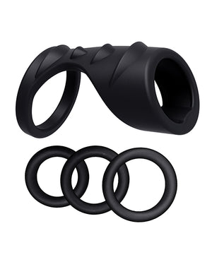 Nasstoys Enhancer Rockhard 4 In One Kit - Black - Image 3