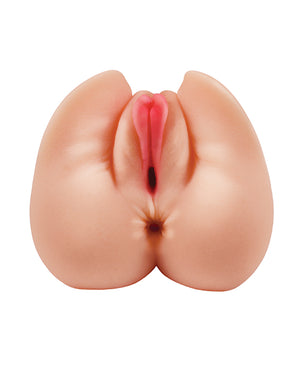 Nasstoys Always Horny Pussy &amp; Ass Masturbator - Melissa - White - Image 2