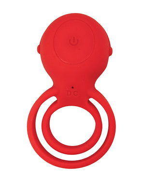 Nasstoys Cockpower Ultimate Vibrating Cock Ring - Red - Image 4