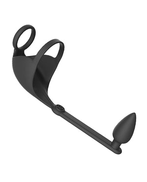 Magic Scrotum Massager Plus w/Remote Control - Black - Image 4