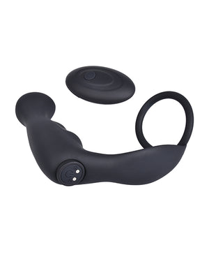 Magic Slimfit Anal Plug w/Remote Control - Black - Image 3
