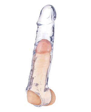 Nasstoys Magic 6.5" Penis Extender &amp; Ball Strap - Clear - Image 2