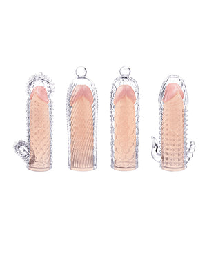Nasstoys Magic Soft &amp; Stretchy Tickler Sleeves - Clear - Image 2