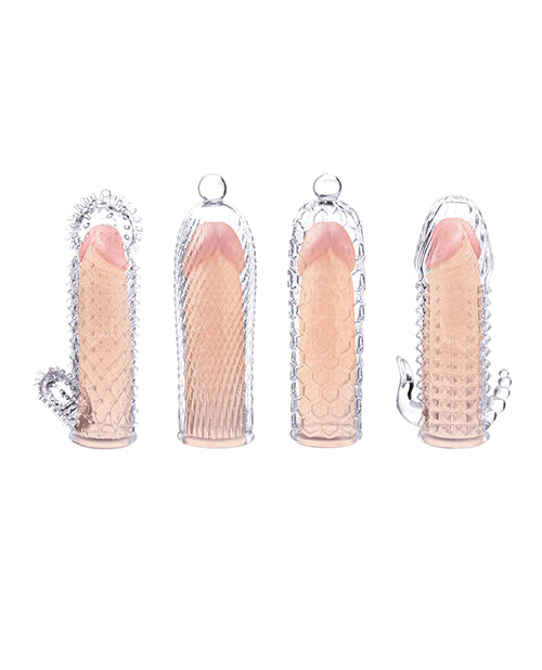 Nasstoys Magic Soft &amp; Stretchy Tickler Sleeves - Clear - Image 2