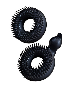 Nasstoys Enhancer Dual Love Rings - Black - Image 2