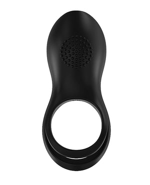 Nasstoys Gold Glam Cock Ring - Black - Image 3