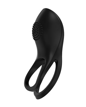 Nasstoys Gold Glam Cock Ring - Black - Image 4