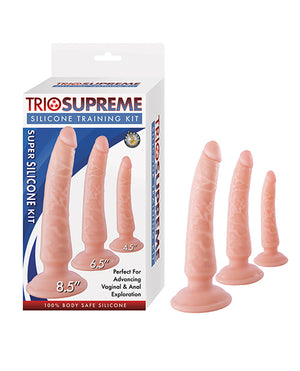Nasstoys Nasstoys Trio Supreme Silicone Training Kit - Ivory